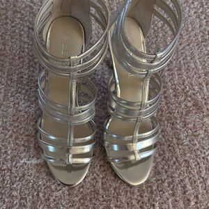Aldo Silver high heel